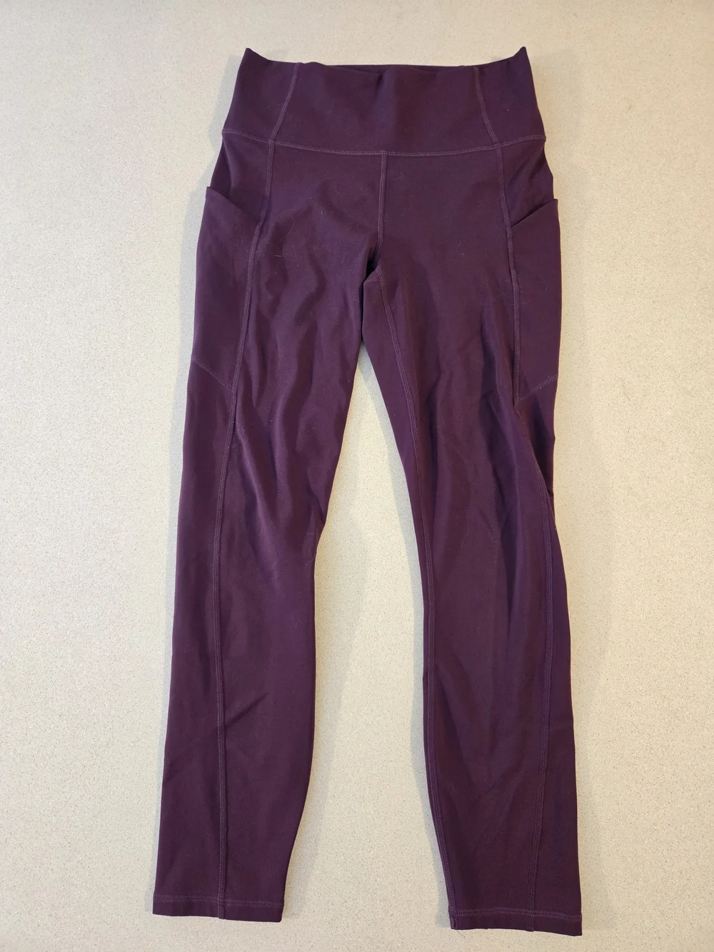 Fabletics Plum High-Rise Performance Leggings